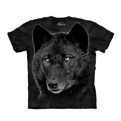 【摩達客】(預購)美國進口The Mountain 黑狼 純棉環保短袖T恤
