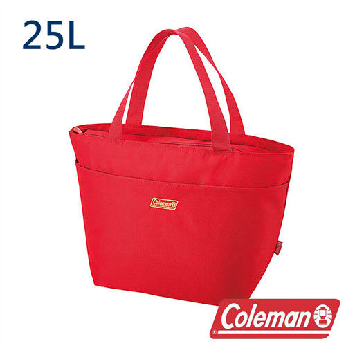Coleman 保冷手提袋 25L 莓果紅CM-27225 露營│登山│行動冰箱│保冰袋│野餐│便當袋