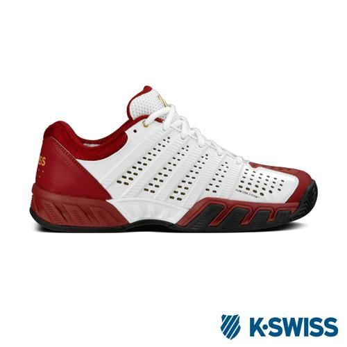 K-Swiss Bigshot Light 2.5 50th全方位運動鞋-白/紅/金