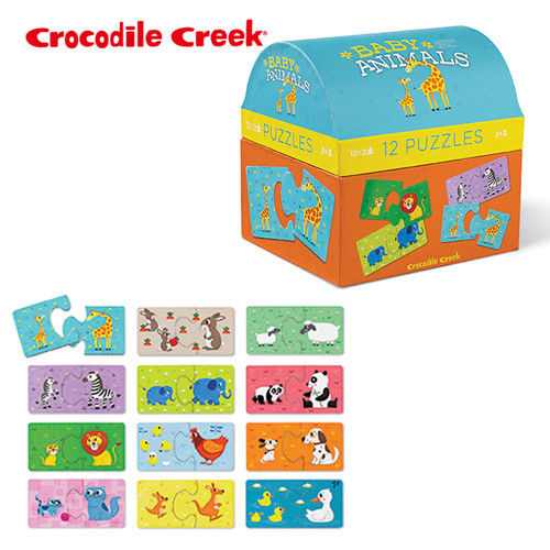 【美國Crocodile Creek】趣味配對拼圖系列-媽媽在哪裡