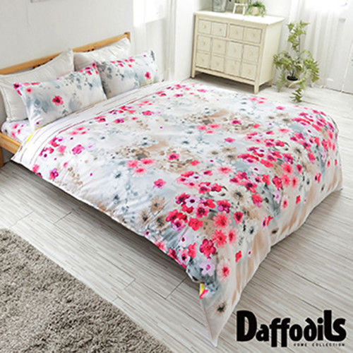Daffodils《薇愛夢影》雙人加大四件式純棉兩用被床包組