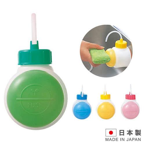Kitchen Garden 日本製造吸盤壓式便利瓶(粉紅/黃/綠 三色隨機)K153