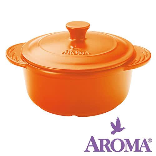 美國AROMA DoveWare 頂級手工荷蘭鍋 ADC-104 4.0qt 橘 一只