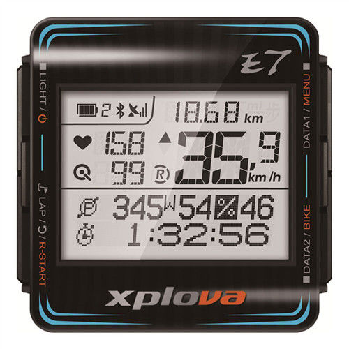 Xplova E7 約騎神器 智慧型車錶 - 黑