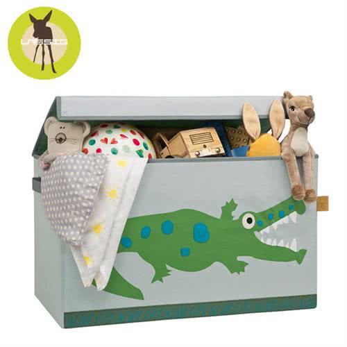 德國Lassig玩具收納箱-小鱷魚