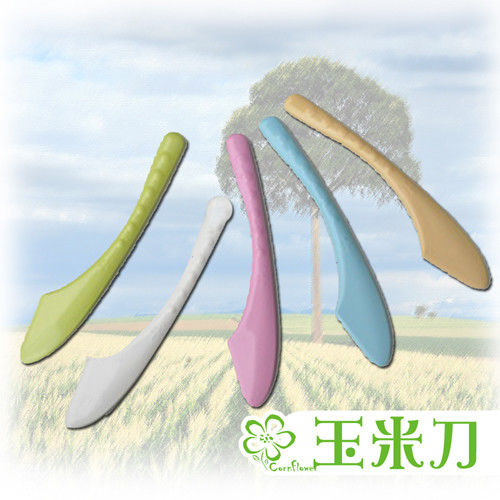 【Cornflower玉米花】浪漫花草玉米餐具-玉米刀-5入
