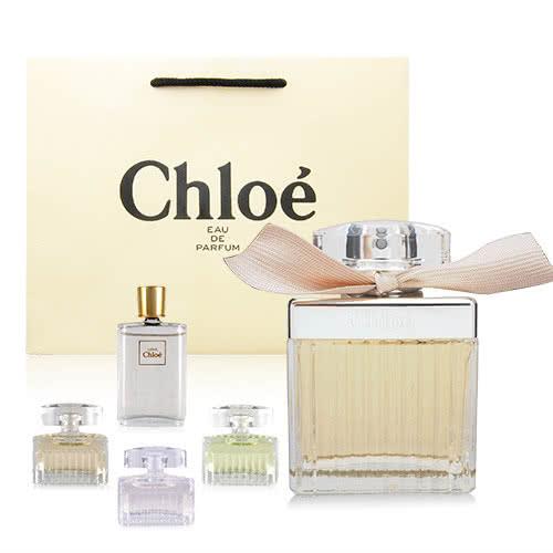 【禮物卡】 Chloe 同名女性淡香精 75ml 贈原廠紙袋+Chloe小香水2份(隨機出貨保證不同款)