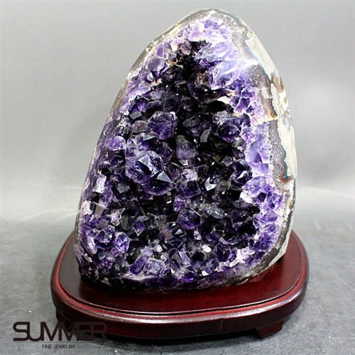【SUMMER寶石】5A級烏拉圭紫晶鎮《3kg》(頂級深紫色 7A-88)