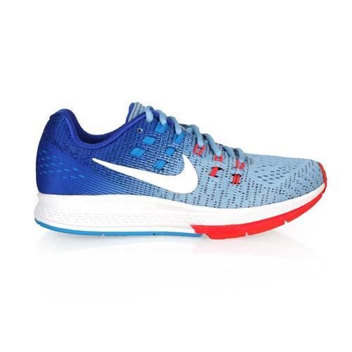 【NIKE】AIR ZOOM STRUCTURE 19 女慢跑鞋- 路跑 水藍橘
