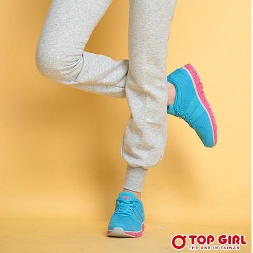  【TOP GIRL】運動甜心輕量慢跑鞋－共三色