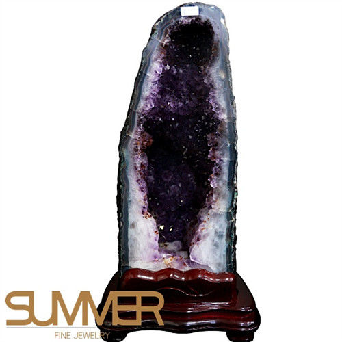 【SUMMER寶石】巴西3A級天然紫晶洞《8.5kg》(714-02)