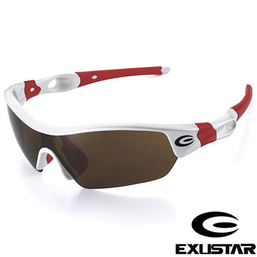 EXUSTAR 運動型太陽眼鏡(紅白)