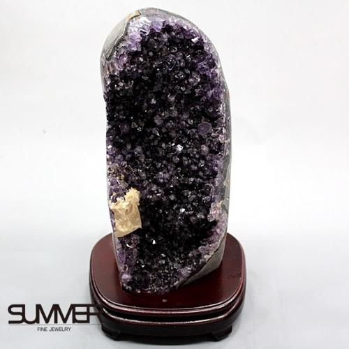 SUMMER寶石  5A級烏拉圭紫晶鎮《3.1kg》(頂級深紫色 7B-78)