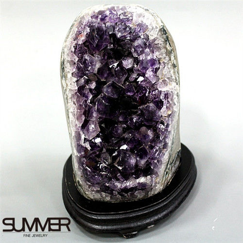 【SUMMER寶石】5A級烏拉圭紫晶鎮《3kg》(頂級深紫色 8A-31)