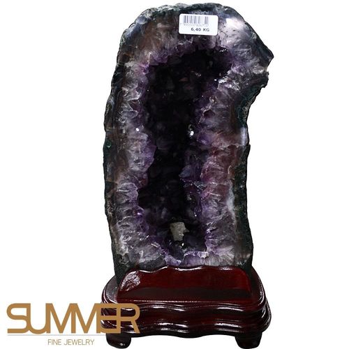【SUMMER寶石】巴西3A級天然紫晶洞《6.4kg》(717-06)