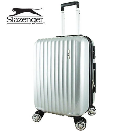 【英國 Slazenger 史萊辛格】 20吋 時尚雅致行李箱/拉桿箱/登機箱(雅緻銀)