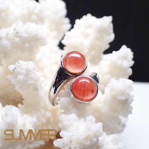 SUMMER寶石  天然《南紅瑪瑙》設計款戒指 (P8-04)