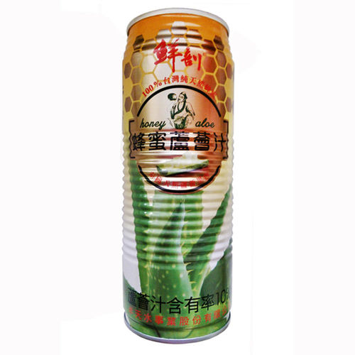 半天水 鮮剖蜂蜜蘆薈汁 (520ml x 24罐)