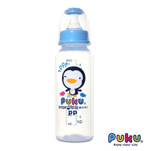 任-PUKU藍色企鵝 標準PP奶瓶240cc(水色)