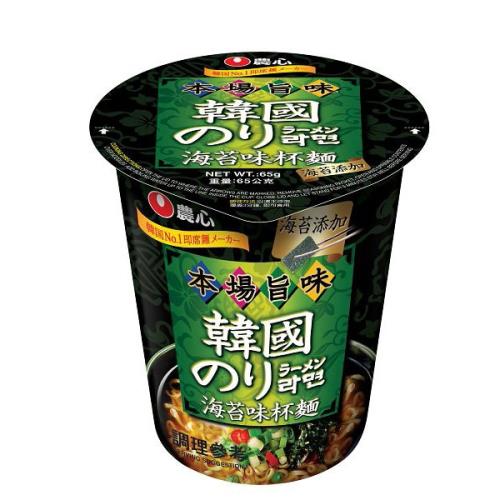 農心 海苔味杯麵(65gx12杯/箱)