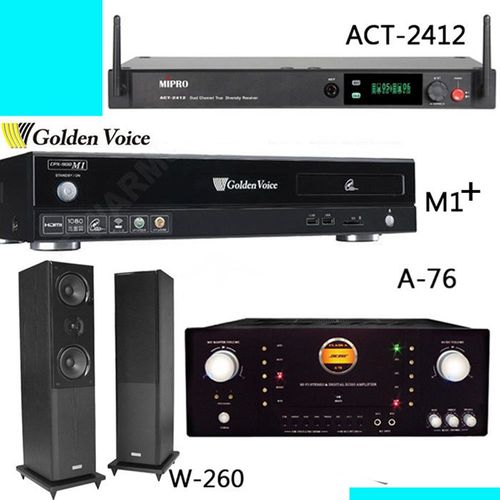 Golden Voice 電腦伴唱機 金嗓公司出品 CPX-900 M1++ACT-2412+A-76+W-260