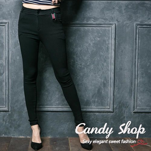 Candy小鋪   百搭隨性風格顯瘦丹寧牛仔褲(M/L/XL)-0097872