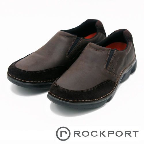 Rockport 舒適健走鞋休閒鞋男鞋-咖