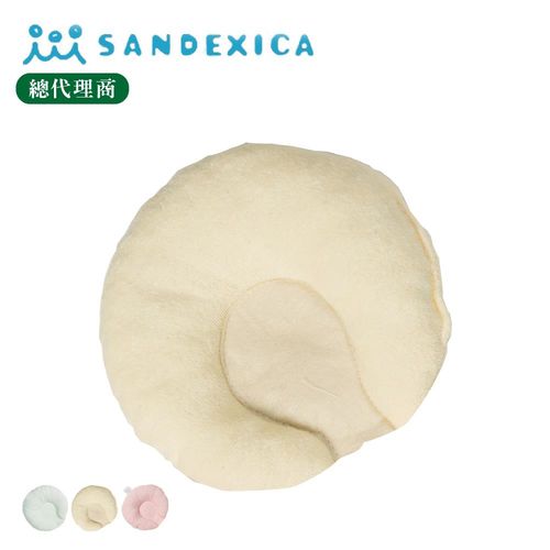 台灣總代理 日本Sandexica護頭型透氣寶寶枕 - 黃