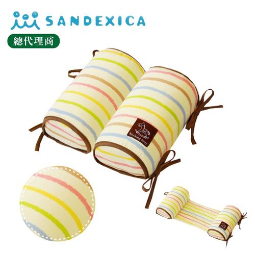 台灣總代理 日本Sandexica寶寶機能防側翻枕/兒童護頸枕 【FA0006】