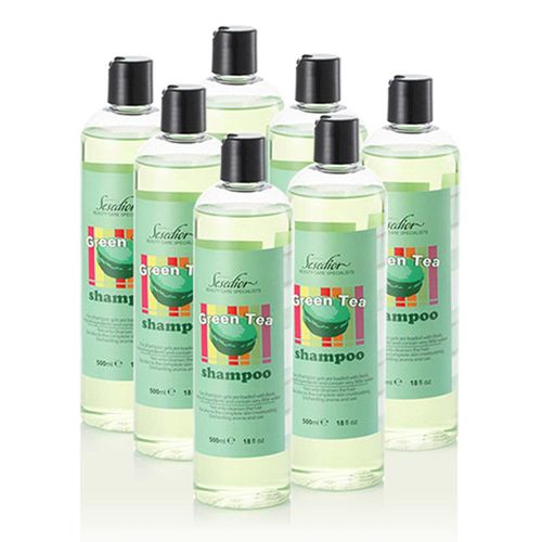 Sesedior馬卡龍綠茶香韻修護洗髮乳7瓶(不含矽磷)