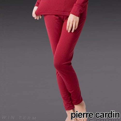 Pierre Cardin皮爾卡登 日本頂級纖維女發熱長褲-台灣製造