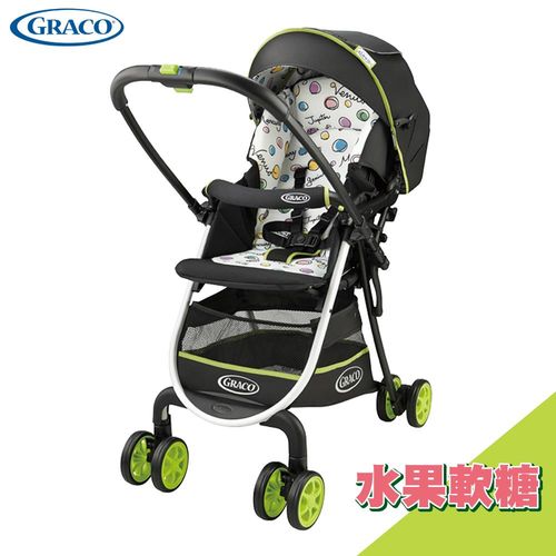 【GRACO】超輕量型雙向嬰幼兒手推車 城市漫遊Ｒ(挑高版 CitiLite R UP) - 水果軟糖