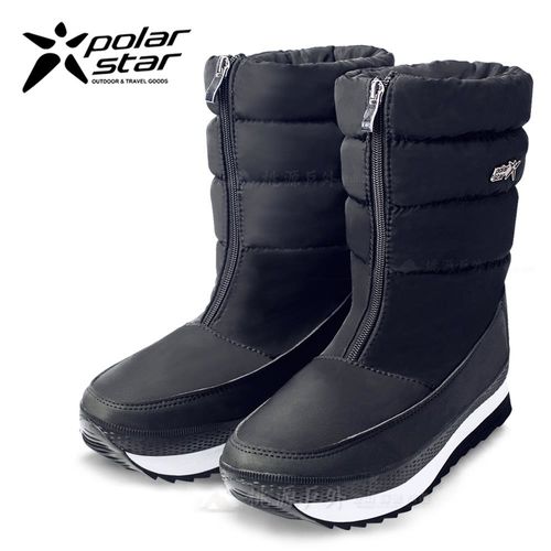 PolarStar 女 保暖雪鞋│雪靴│冰爪『霧黑』 P16628