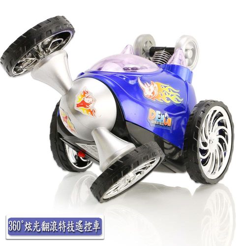 【Toy F1】360°炫光翻滾特技遙控車