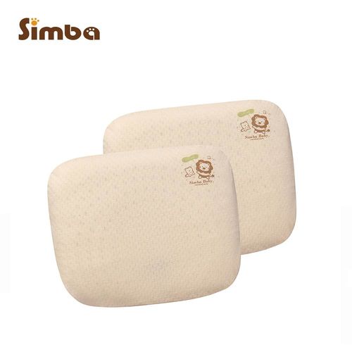 小獅王辛巴 大地系有機棉乳膠嬰兒枕/塑型枕2入(26x30cm)