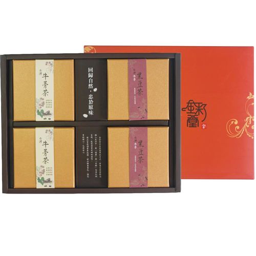 金彩堂 禮盒茶飲版  (牛蒡茶、牛蒡黑豆)