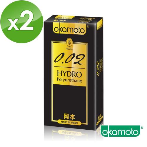 岡本okamoto 002 Hydro水感勁薄 (6片裝/盒)x2盒