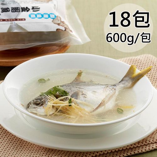 【天和鮮物】整尾小金鯧魚湯18包〈600g/包〉