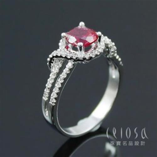 【Celosa珠寶】纏繞之戀紅寶戒指