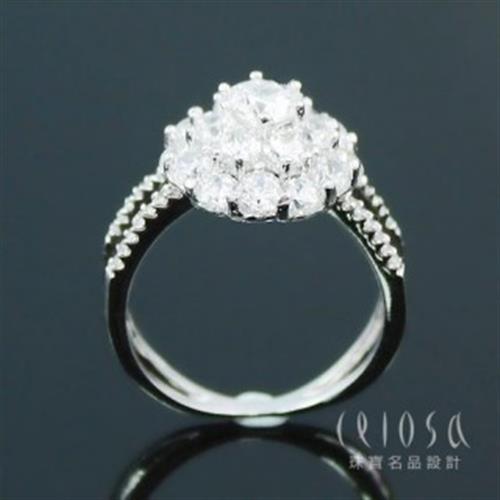 【Celosa珠寶】燦亮動人晶鑽戒指