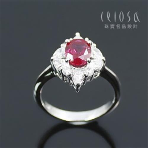 【Celosa珠寶】春風紅寶戒指