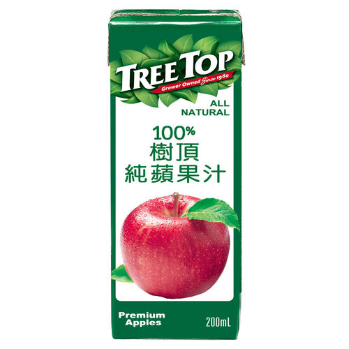 【Tree top】樹頂蘋果汁200ml*24罐