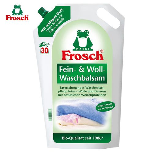 德國Frosch 天然高級衣物洗衣精環保包1800ml