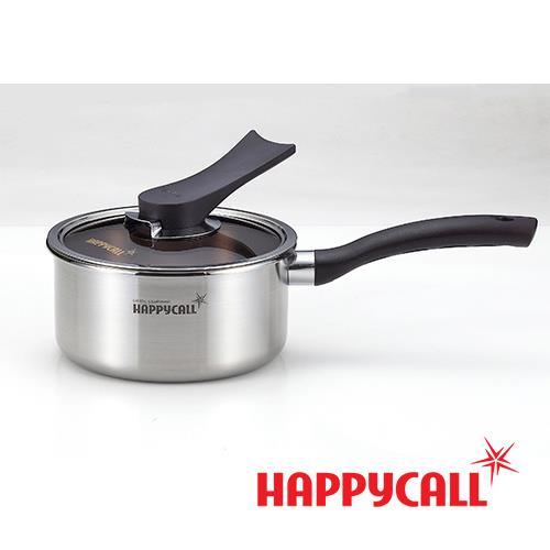【韓國HAPPYCALL】三層不鏽鋼單柄湯鍋(16CM)