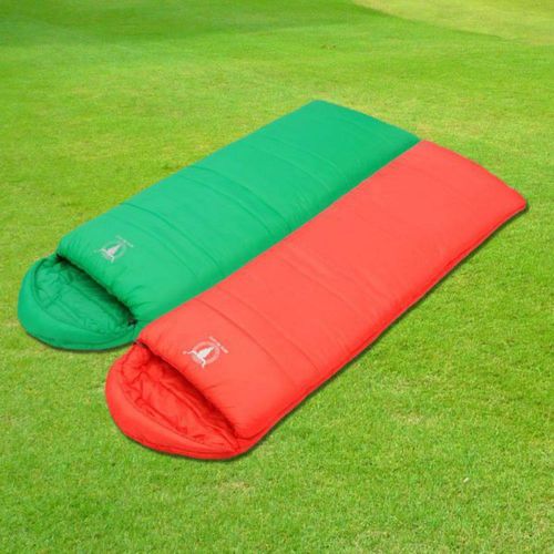 【APC】馬卡龍全開式睡袋 (2入組) 紅配綠-2色可選