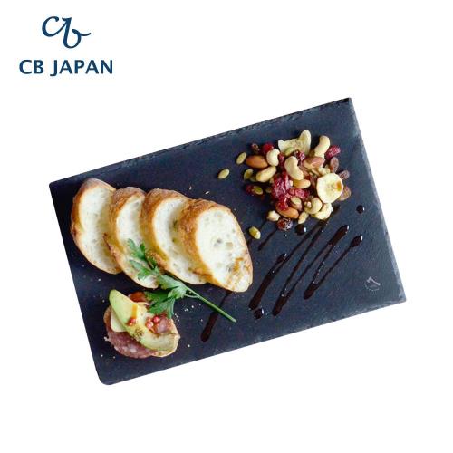 CB Japan SLATE自然風板岩餐盤-方型