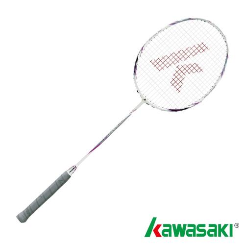 【KAWASAKI】KBD564全碳纖維羽球拍(紫)