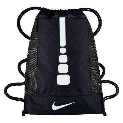 【Nike】2017時尚Hoops大健身黑色束口後背包(預購)