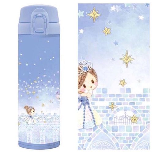 童話公主系列 不鏽鋼保溫瓶保溫杯 仙度瑞拉480ML