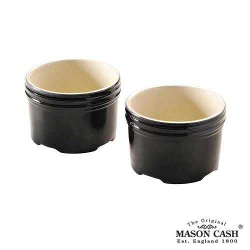 【MASON】PERFECT BLACK系列陶瓷布丁杯2入組(黑)